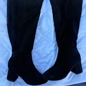 Torrid Elegant Black Over the Knee Boots
